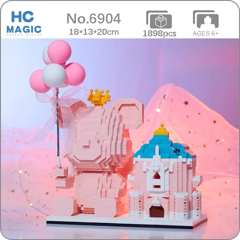 HC 6904 Angel Bear Balloon Castle Pen Container Crown Wing Animal 3D Mini Diamond Blocks Bricks Building Toy for Children no Box
HC 6904 Angel Bear Balloon Castle Pen Container Crown Wing Animal 3D Mini Diamond Blocks Bricks Building Toy for Children no Box