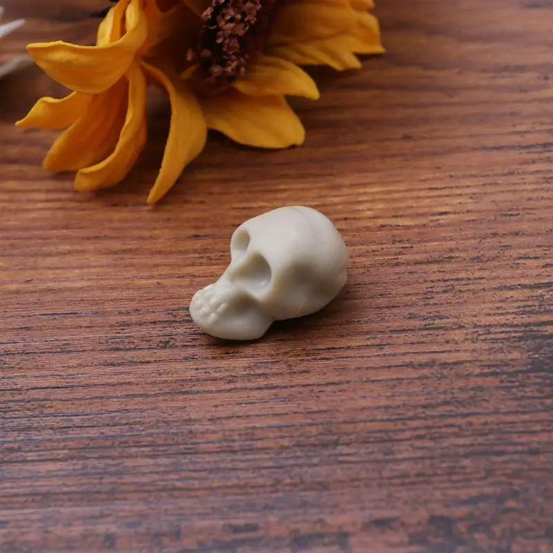 50 шт череп пластиковые игрушки креативное моделирование Декор сложные орнамент