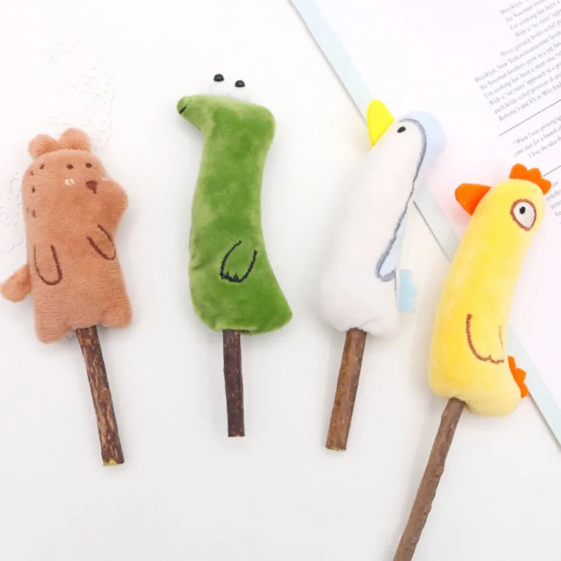 Pet Cat Toy Teeth Cleaning Chewing Stick Cute Plush Toys Interactive Play Training Pet Supplies Accessories
Pet Cat Toy Teeth Cleaning Chewing Stick Cute Plush Toys Interactive Play Training Pet Supplies Accessories