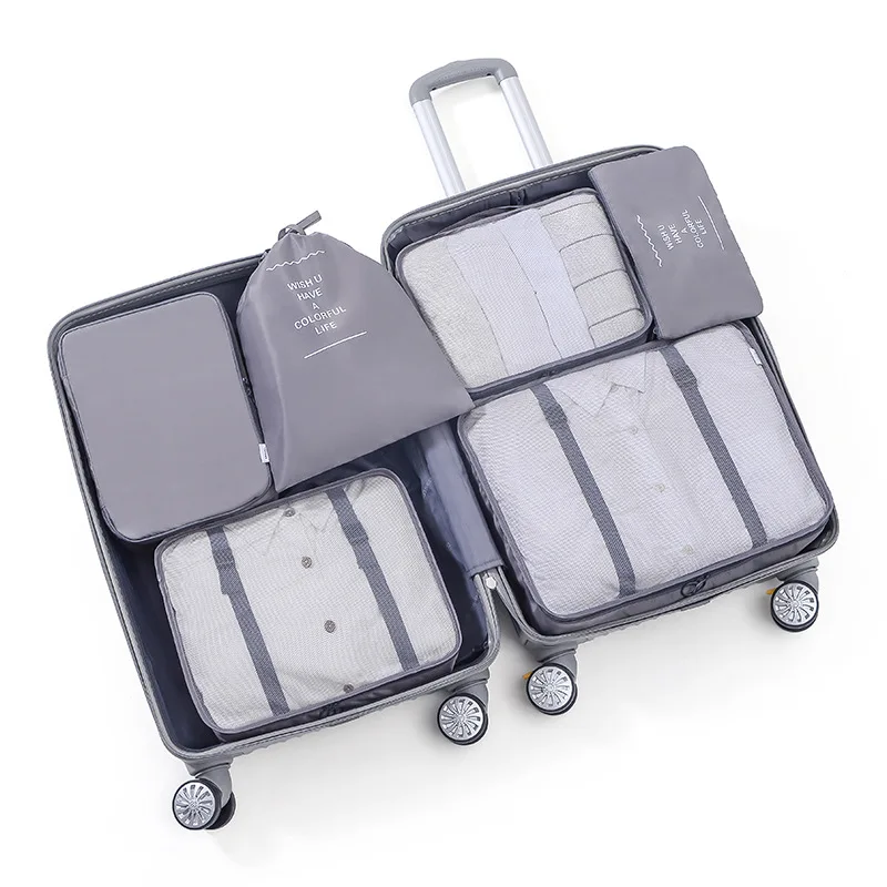 Vibrato with Quilt Storage Bag Suitcase Clothing Storage Bag Set Six-piece Moving Bag Plain
Vibrato with Quilt Storage Bag Suitcase Clothing Storage Bag Set Six-piece Moving Bag Plain