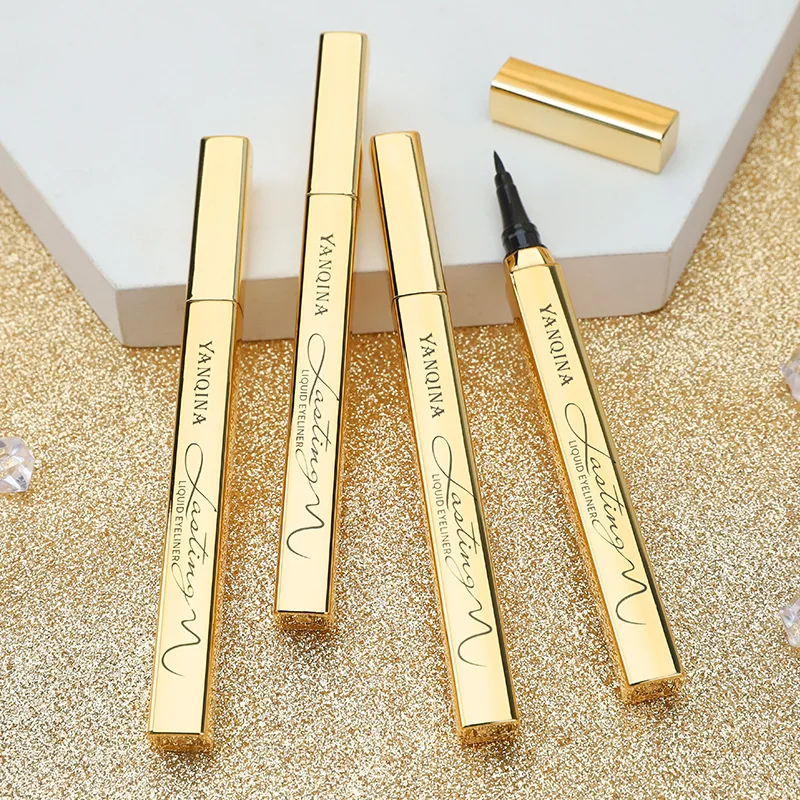 Hot Selling YANQINA Gold Bullion Eyeliner Pen Waterproof Anti Sweat, No Staining, Very Fine Beginners Makeup Goods Cosmetic Gift
Hot Selling YANQINA Gold Bullion Eyeliner Pen Waterproof Anti Sweat, No Staining, Very Fine Beginners Makeup Goods Cosmetic Gift