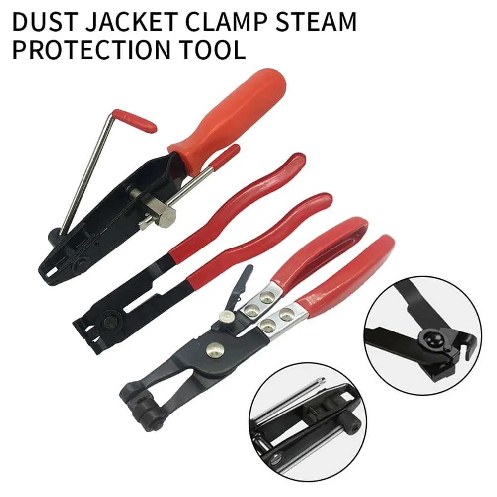 3Pcs Car Tools Mechanics Hose Clamp Pliers Set Coolant Anti-rust Swivel Jaw Locking Repair Collar Hose Clip
3Pcs Car Tools Mechanics Hose Clamp Pliers Set Coolant Anti-rust Swivel Jaw Locking Repair Collar Hose Clip