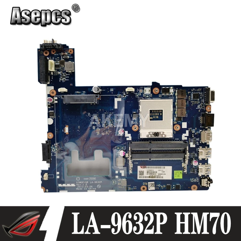 LA 9632P высокое качество материнская плата для For Lenovo G400 ноутбук HM70 протестирована