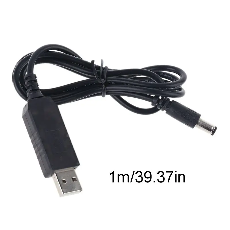 Универсальный повышающий кабель USB 5 В к 12 постоянного тока 5x2 1 мм линия повышения