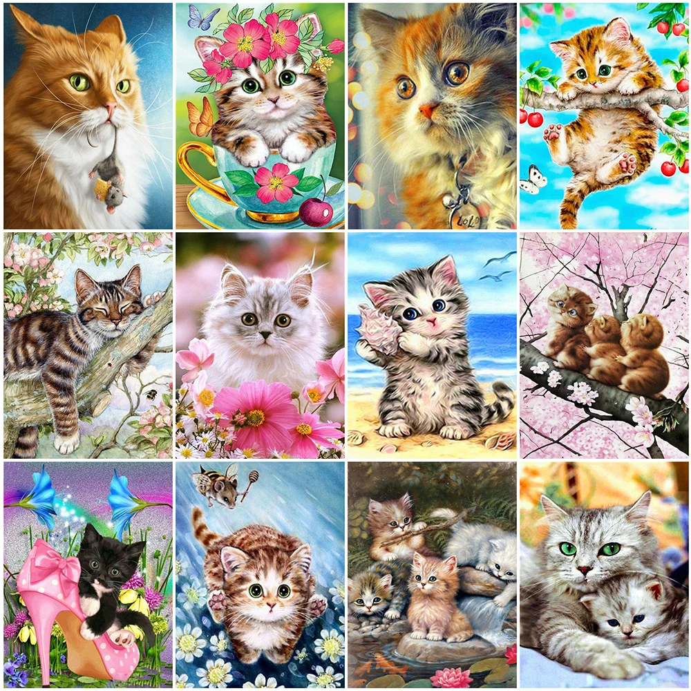 MomoArt Cat Diamond Painting Flowers 5D DIY Full Square Diamond Embroidery Sale Mosaic Rhinestones Kits Needlework Crafts
MomoArt Cat Diamond Painting Flowers 5D DIY Full Square Diamond Embroidery Sale Mosaic Rhinestones Kits Needlework Crafts
