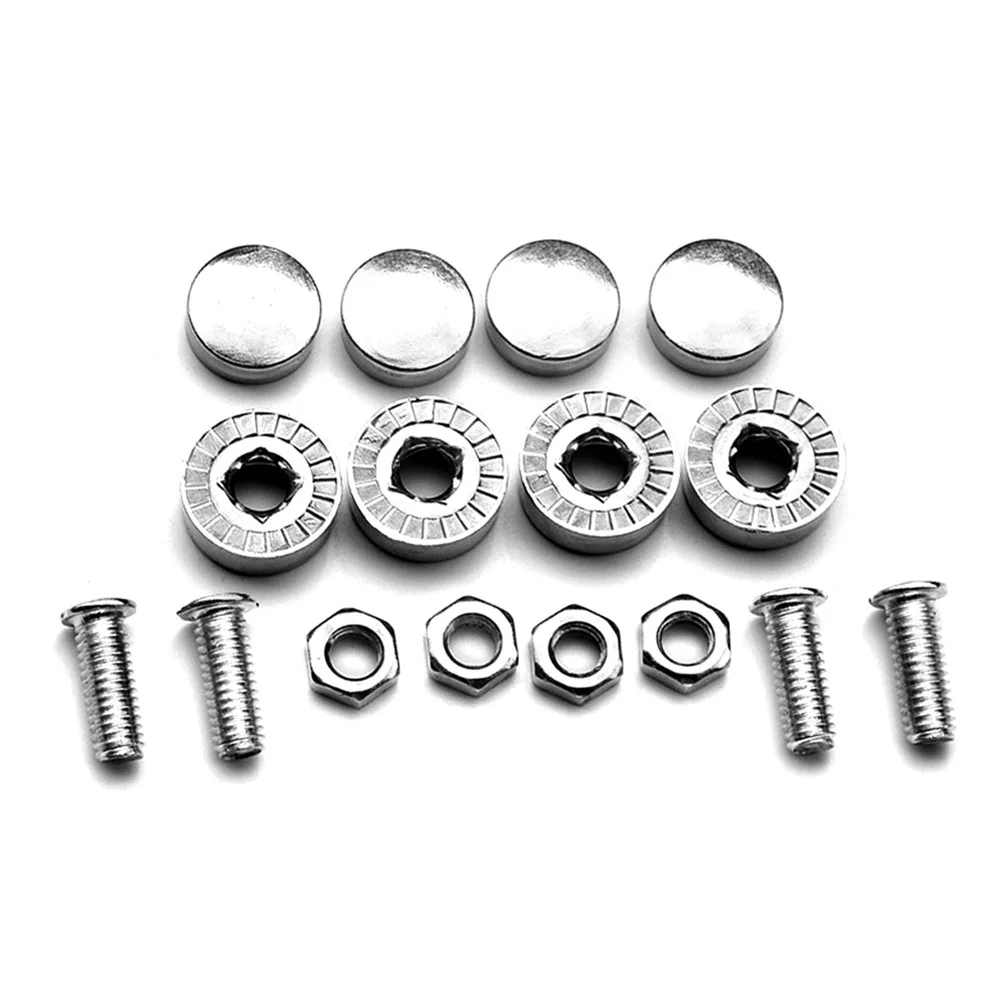 

Anti-Theft License Plate Screw Rust-proof Zinc Aloy Bolts Frame Screws M6 Fasteners Hardware with Bolts Nuts Caps Dropshipping