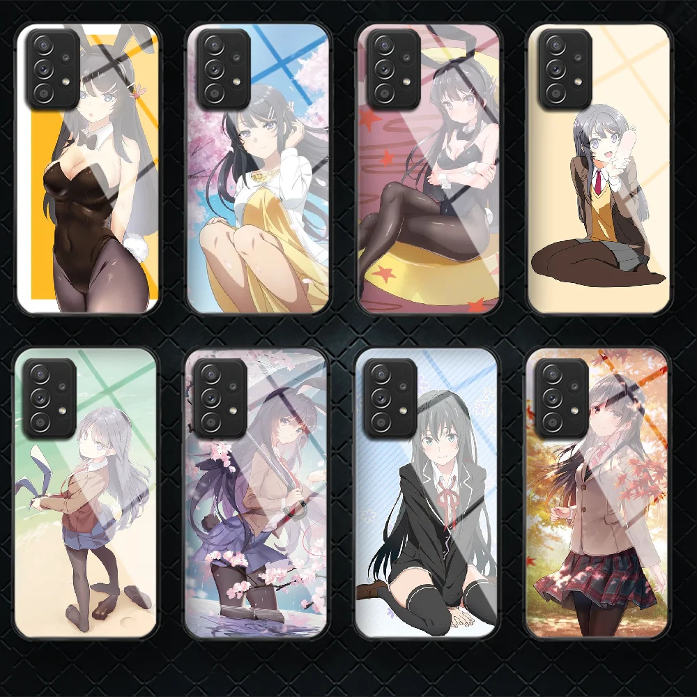 Anime Bunny Girls Tempered Glass Phone Case Cover For Samsung Galaxy A 10 12 20 E 21 30 32 50 40 51 52 70 71 72 S Black Bumper
Anime Bunny Girls Tempered Glass Phone Case Cover For Samsung Galaxy A 10 12 20 E 21 30 32 50 40 51 52 70 71 72 S Black Bumper