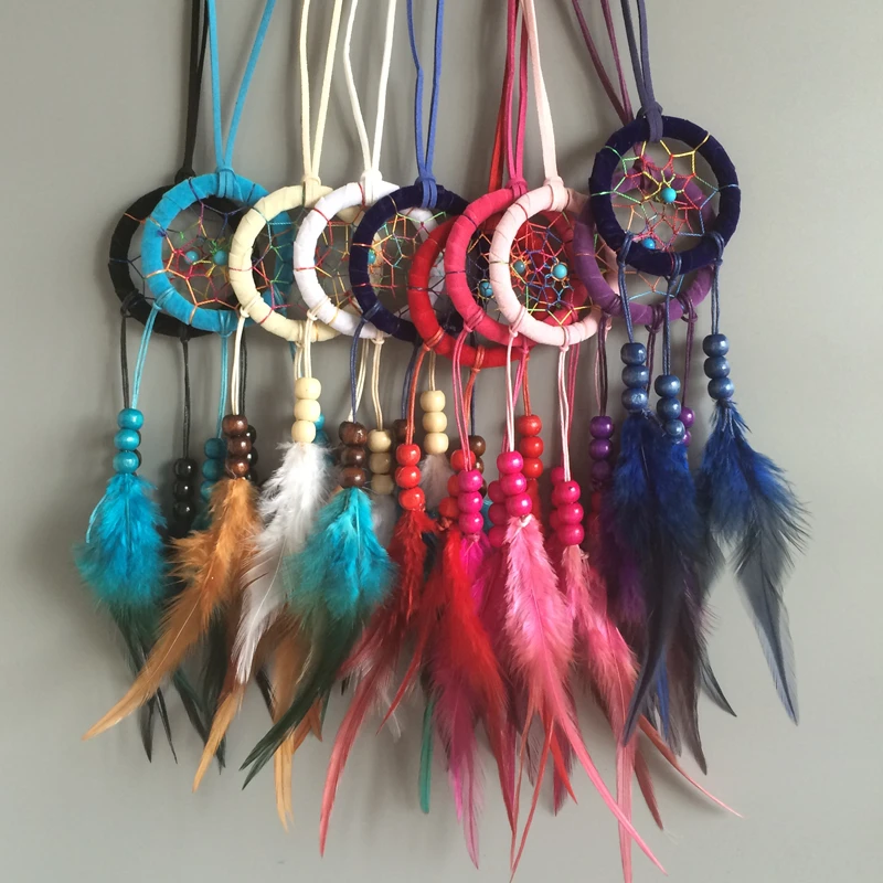 6cm Diameter 200pcs/lot in mixed colors New Arrival Free Shipping Colorful Feather Dream Catcher Necklace Car Pendant Feather
6cm Diameter 200pcs/lot in mixed colors New Arrival Free Shipping Colorful Feather Dream Catcher Necklace Car Pendant Feather