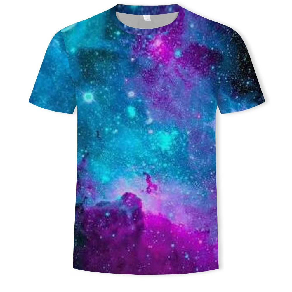 3D printing men and women outdoor leisure daily universe starry sky O-neck T-shirt comfortable and loose short sleeves
3D printing men and women outdoor leisure daily universe starry sky O-neck T-shirt comfortable and loose short sleeves