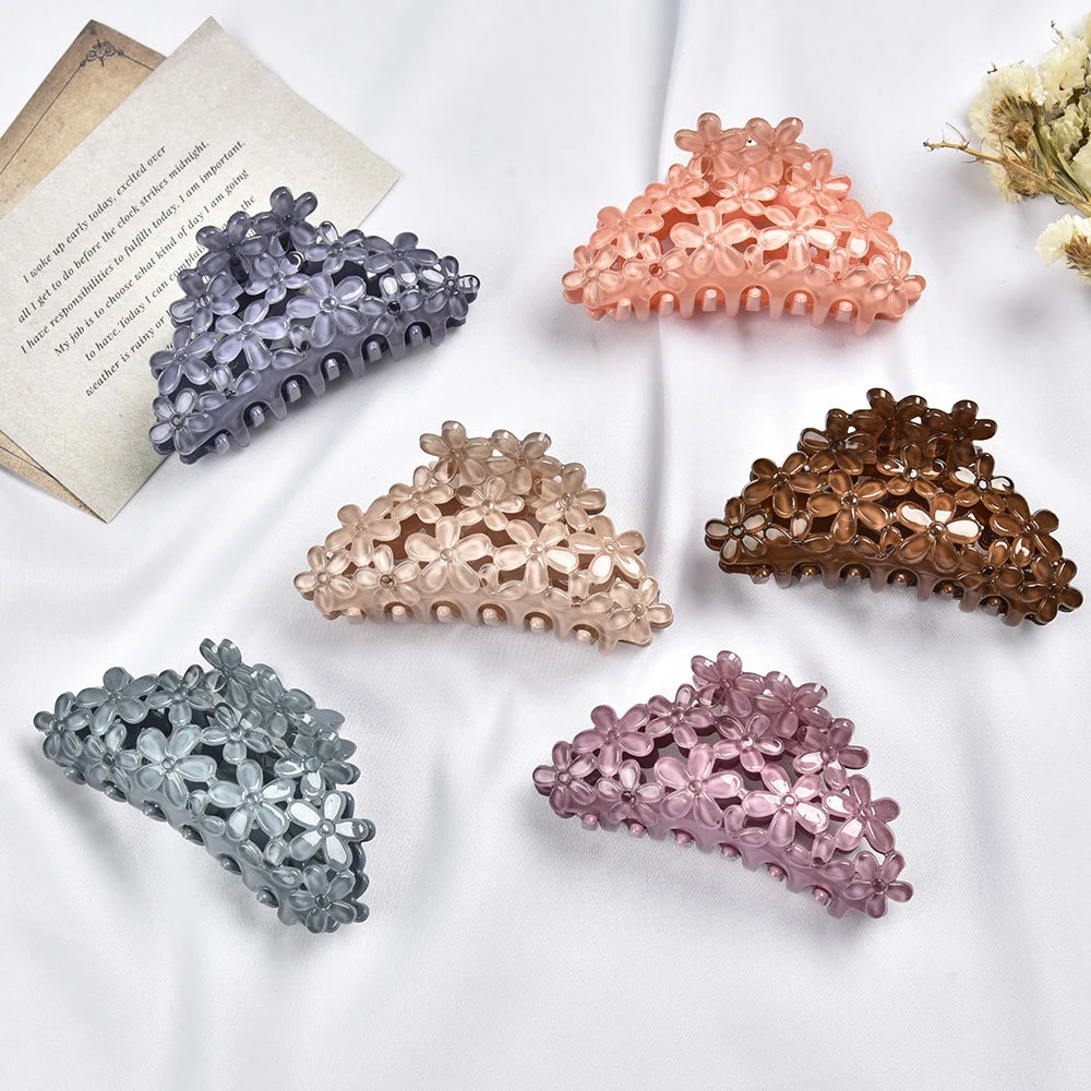 1pcs New Fashion Hair Claw For Women Barrettes Hair Crab Hairpin Clear Hair Clip Claw Clamp Hair Accessories For Women Headwear
1pcs New Fashion Hair Claw For Women Barrettes Hair Crab Hairpin Clear Hair Clip Claw Clamp Hair Accessories For Women Headwear