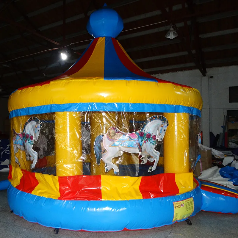Hot Sale PVC Material Customized Inflatable Carousel Castle Inflatable Bounce Combo Inflatable Trampoline
Hot Sale PVC Material Customized Inflatable Carousel Castle Inflatable Bounce Combo Inflatable Trampoline