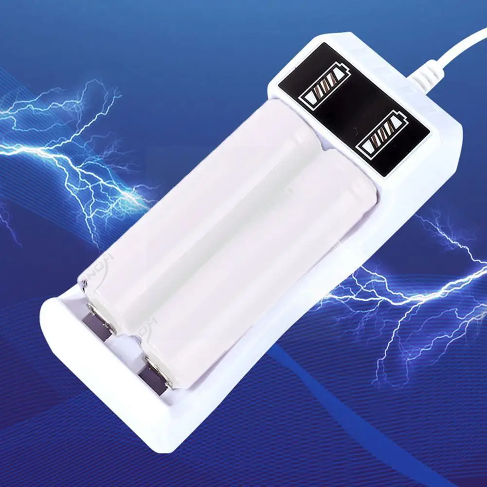 Smart Battery Charger Universal 2 Slot LED Display USB NiMH /18650 Battery Batteries Charger 14500 Li-ion C8N1
Smart Battery Charger Universal 2 Slot LED Display USB NiMH /18650 Battery Batteries Charger 14500 Li-ion C8N1