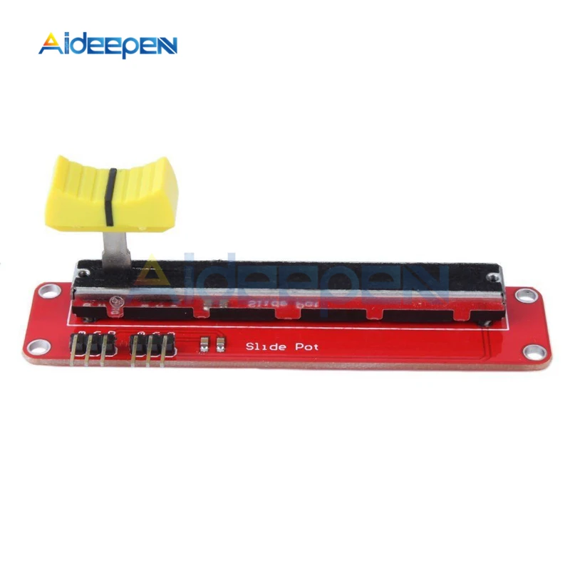 3.3V 5V Slide Potentiometer 10K Linear Module Dual Output For Arduino AVR MCU Electronic Block
3.3V 5V Slide Potentiometer 10K Linear Module Dual Output For Arduino AVR MCU Electronic Block
