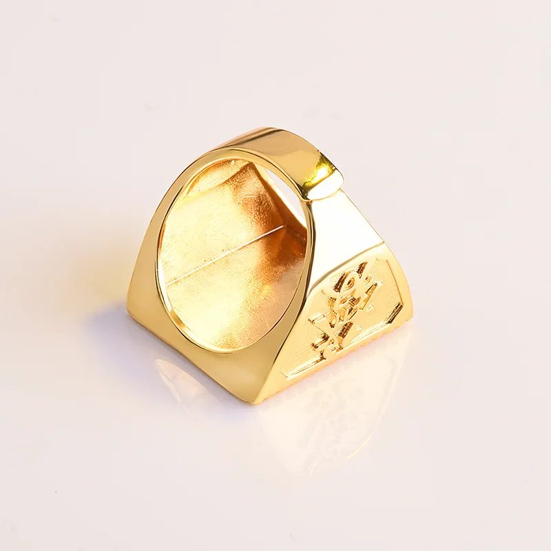 OMHXZJ Wholesale European Fashion Jewelry Man Male Party Birthday Wedding Gift Vintage Square Dragon Open 18KT Gold Ring RR965
OMHXZJ Wholesale European Fashion Jewelry Man Male Party Birthday Wedding Gift Vintage Square Dragon Open 18KT Gold Ring RR965
