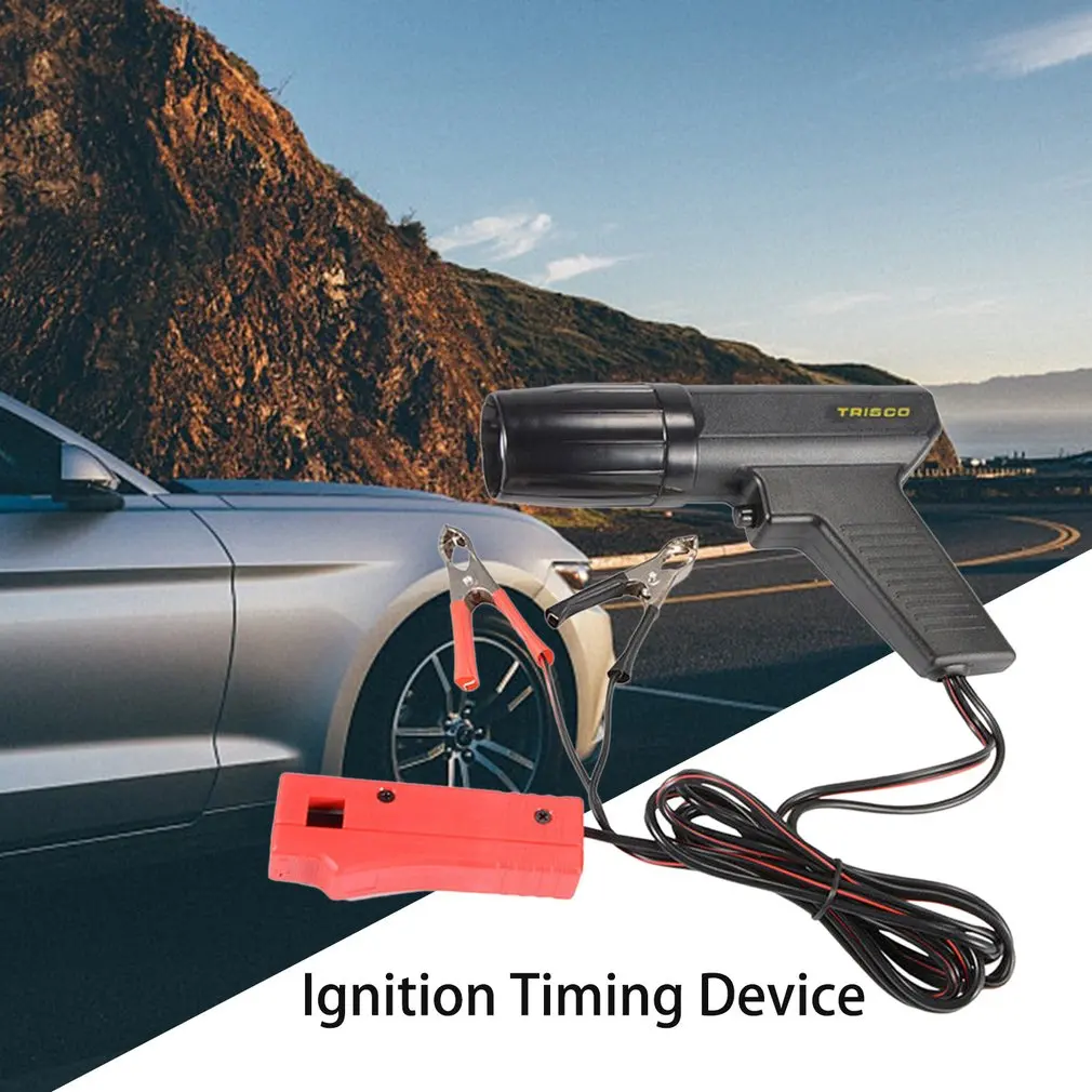 12V Professional Car Motorcycle Engine Timing Light Ignition High Beam Timing Strobe Light Inductive Timing Lamp Detector
12V Professional Car Motorcycle Engine Timing Light Ignition High Beam Timing Strobe Light Inductive Timing Lamp Detector