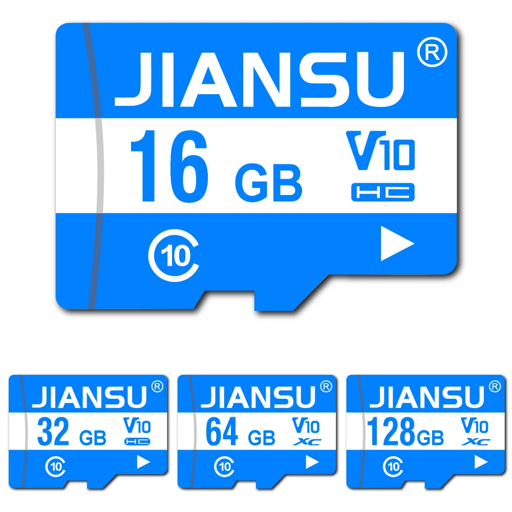 100% оригинальная карта памяти 64 ГБ 32 16 высокоскоростная Micro V10 SD-карта 128 Гб класс 10