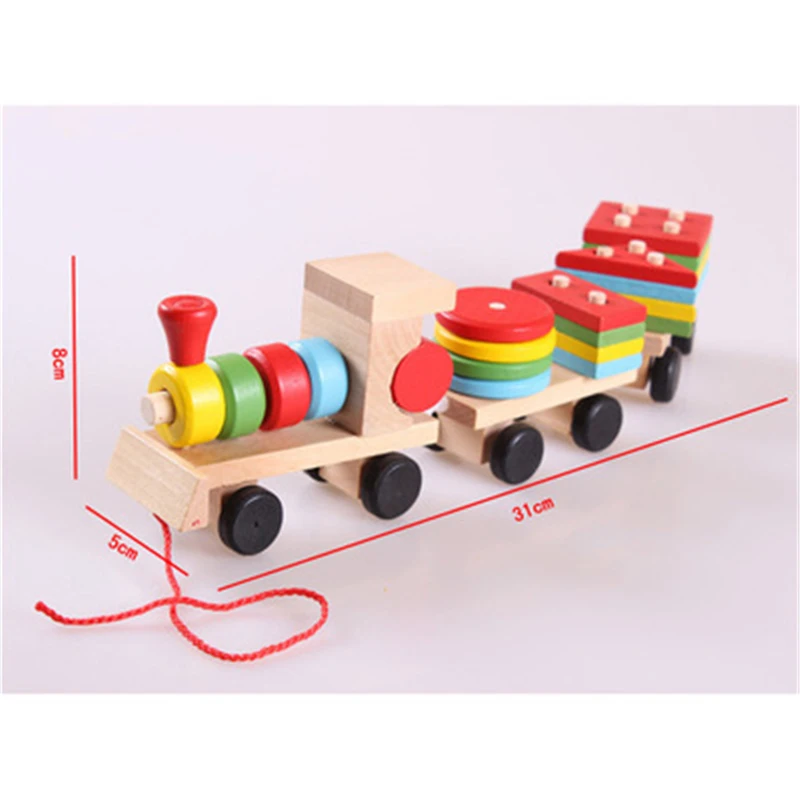Kids Small Wooden Train And Dragging Three Carriage Geometric Shape Matching Early Childhood Educational Diecasts Toy Vehicles
Kids Small Wooden Train And Dragging Three Carriage Geometric Shape Matching Early Childhood Educational Diecasts Toy Vehicles