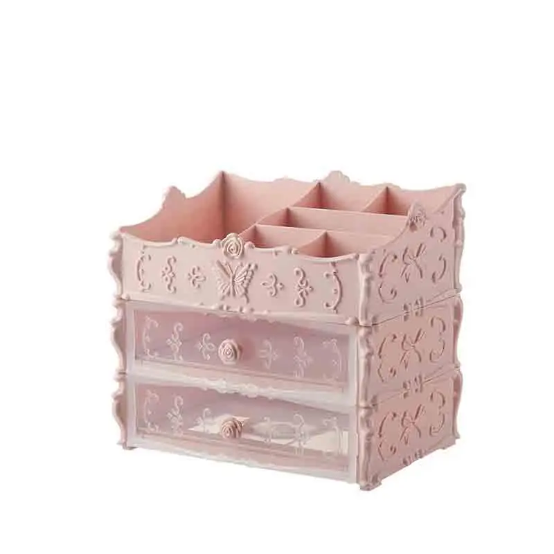 Organizer Drawers Plastic Cosmetic Storage Box Jewelry Container Make Up Case Makeup Brush Holder C7C070Q10 
Organizer Drawers Plastic Cosmetic Storage Box Jewelry Container Make Up Case Makeup Brush Holder C7C070Q10