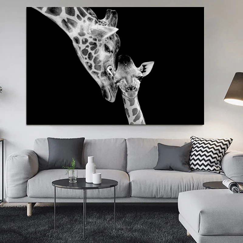 Animal Posters and Prints Giraffe Mom And Son Pictures Cudros Canvas Painting For Modern Living Room Home Wall Art Decoration
Animal Posters and Prints Giraffe Mom And Son Pictures Cudros Canvas Painting For Modern Living Room Home Wall Art Decoration