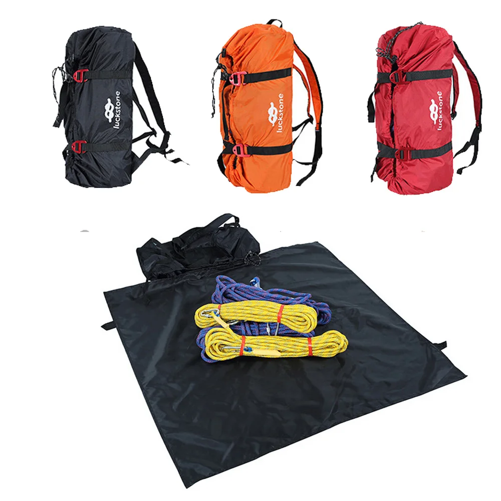 Rock Climbing Rope Bag Cord Carry Bag Hiking Folding Portable Waterproof Backpack camping equipment carabiner clips survival kit
Rock Climbing Rope Bag Cord Carry Bag Hiking Folding Portable Waterproof Backpack camping equipment carabiner clips survival kit