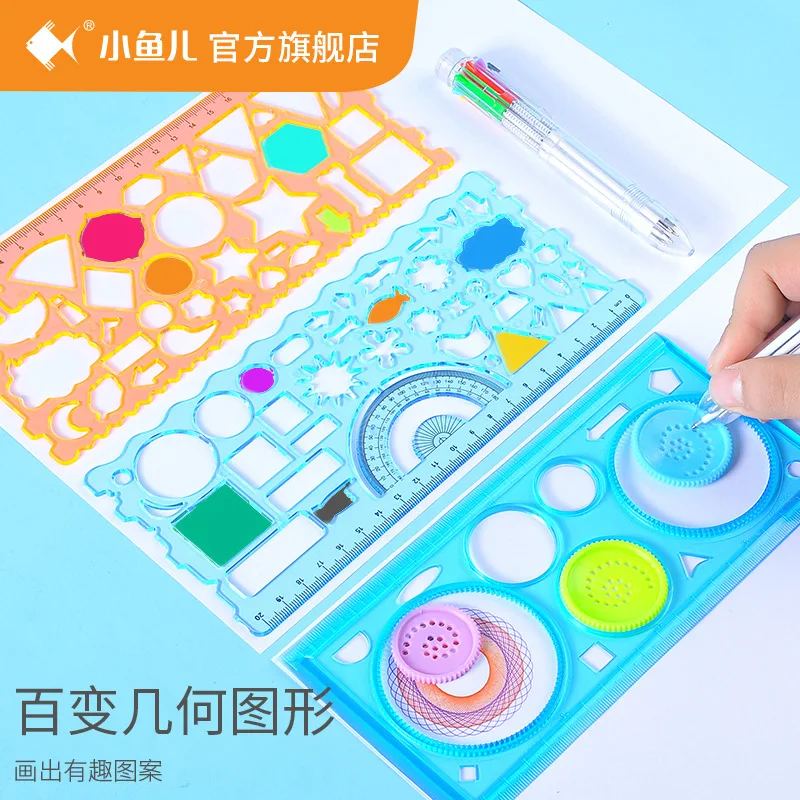 Mathematical drawing template pattern circular geometry polygon multi-function ruler students classroom stencils for painting
Mathematical drawing template pattern circular geometry polygon multi-function ruler students classroom stencils for painting