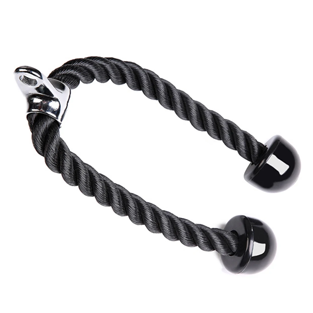 Tricep Rope Press Down Heavy Duty Nylon Rope Non Slip Abdominal Crunches Cable
Tricep Rope Press Down Heavy Duty Nylon Rope Non Slip Abdominal Crunches Cable