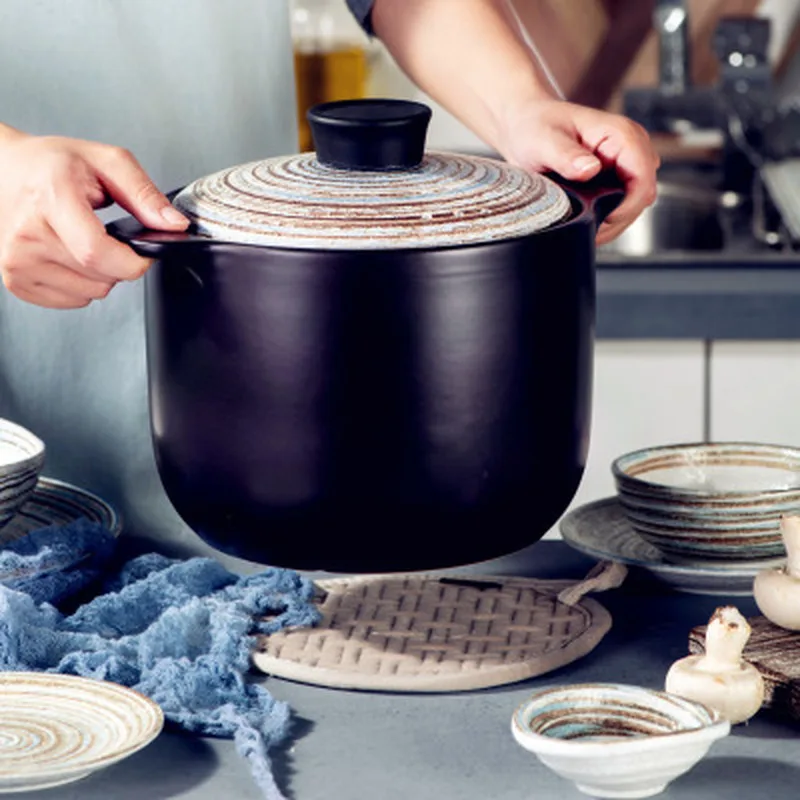 Ceramic Earthenware Pot Japanese Hand-Painted More Sizes Dual-Sided stockpot Single Handle Milk Pot Kitchen Household Fire
Ceramic Earthenware Pot Japanese Hand-Painted More Sizes Dual-Sided stockpot Single Handle Milk Pot Kitchen Household Fire