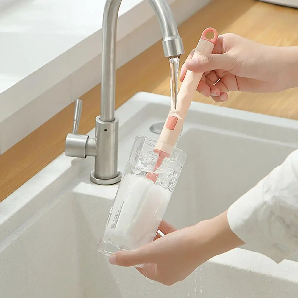 Milk Bottle Coffe Tea Red Wine Glass Cup Brush Long Handle Cleaning Sponge Brushes Kitchen Washing Tools
Milk Bottle Coffe Tea Red Wine Glass Cup Brush Long Handle Cleaning Sponge Brushes Kitchen Washing Tools