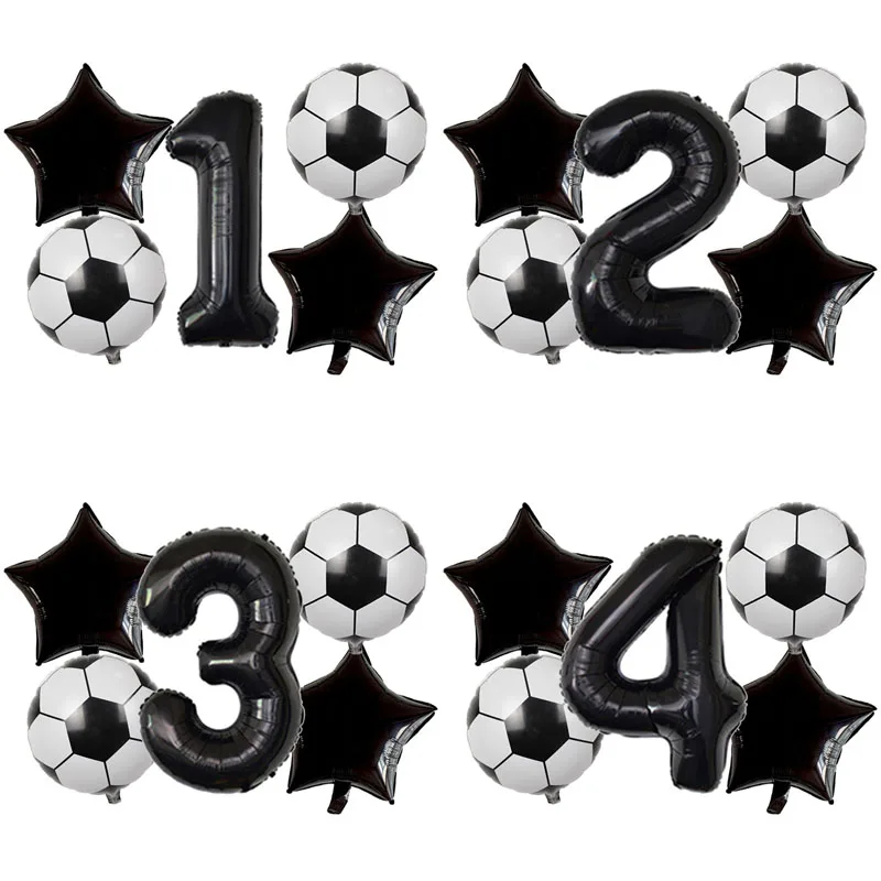 Helium Foil Globos Football Balloons Birthday Party Decorations Kids Boy World Cup Digit Number Ball Soccer Party Supplies
Helium Foil Globos Football Balloons Birthday Party Decorations Kids Boy World Cup Digit Number Ball Soccer Party Supplies