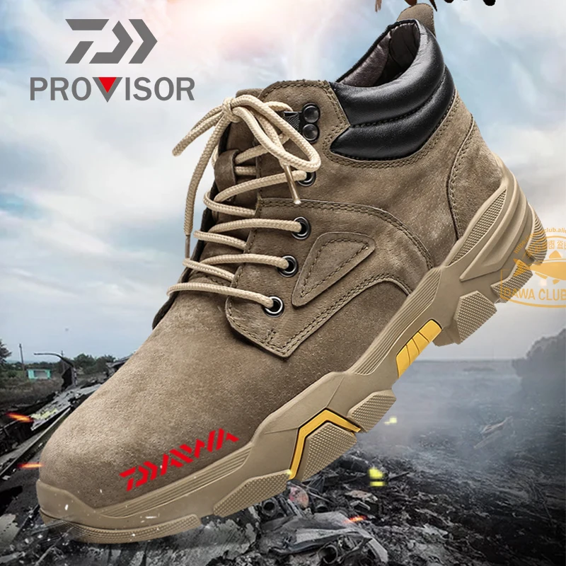 2020 DAIWA Fishing Waterproof Shoes Men's Outdoor Winter Sports Round Head Frosted Breathable Warm Wear-resistant Martin Boots
2020 DAIWA Fishing Waterproof Shoes Men's Outdoor Winter Sports Round Head Frosted Breathable Warm Wear-resistant Martin Boots