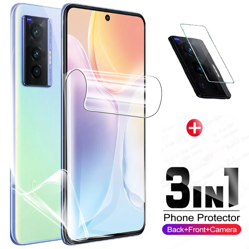 Гидрогелевая Защитная пленка для экрана 3 в 1 для Vivo X70 Pro, мягкая пленка для объектива камеры Vivo X 70, фотопленка, не стекло
Гидрогелевая Защитная пленка для экрана 3 в 1 для Vivo X70 Pro, мягкая пленка для объектива камеры Vivo X 70, фотопленка, не стекло