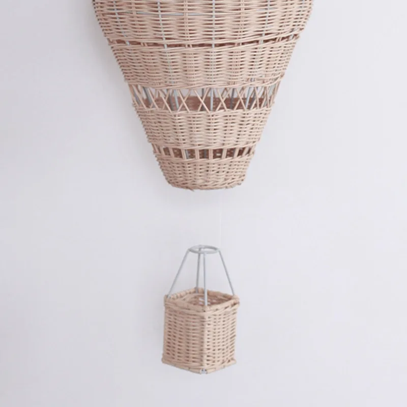 Handmade Kids Room Decoration Nordic Style Children Bedroom Kindergarten Rattan Weaven Hot Air Balloon Craft Wall Hanging Decor
Handmade Kids Room Decoration Nordic Style Children Bedroom Kindergarten Rattan Weaven Hot Air Balloon Craft Wall Hanging Decor