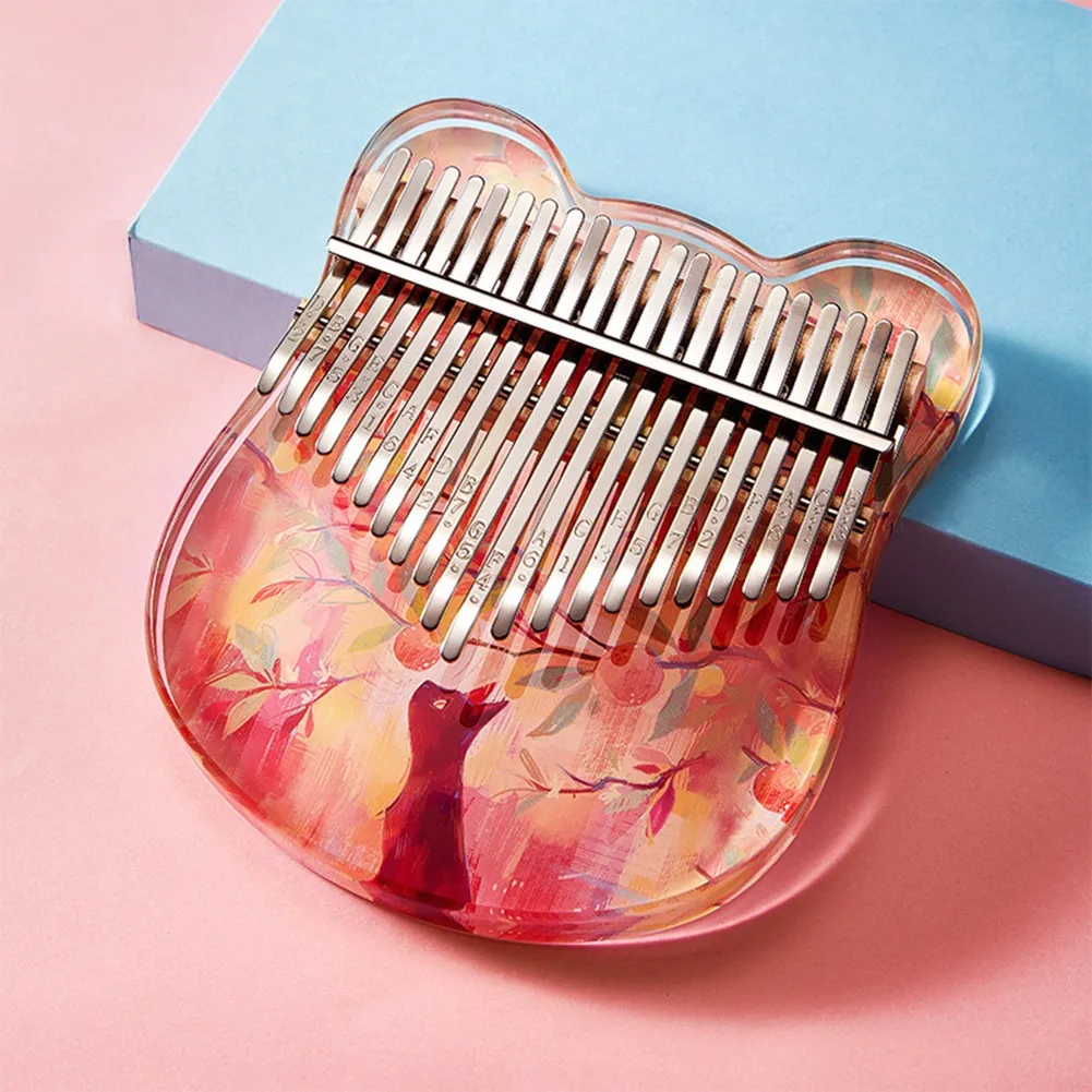 17 21 Key Acrylic Kalimba Portable Thumb Piano With Tuning Hammer EVA Box Accessories Musical Instrument Gift Finger Piano
17 21 Key Acrylic Kalimba Portable Thumb Piano With Tuning Hammer EVA Box Accessories Musical Instrument Gift Finger Piano