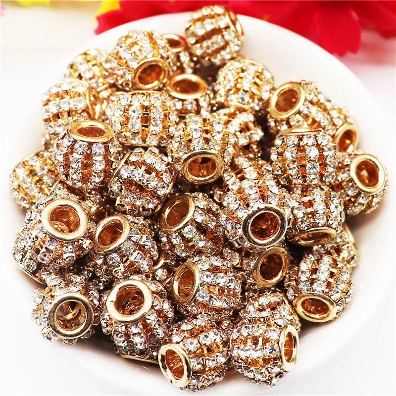 10Pcs New Golden Cubic Zirconia Brass Beads Micro Pave Setting Disco Ball Spacer Beads Crystal Bracelet Beads for Jewelry Making
10Pcs New Golden Cubic Zirconia Brass Beads Micro Pave Setting Disco Ball Spacer Beads Crystal Bracelet Beads for Jewelry Making