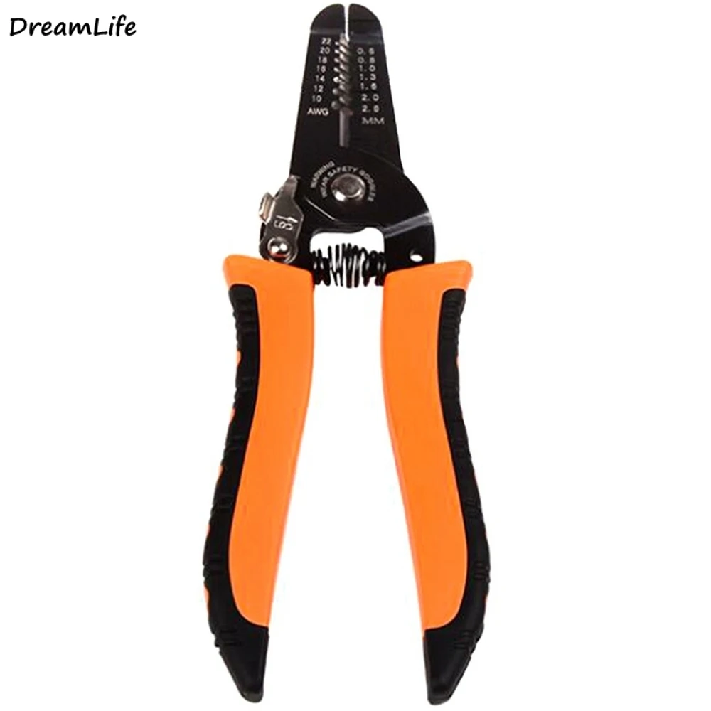 Multifunctional Useful Cable Wire Stripper Cutter Crimper Automatic Terminal Crimping Plier Tools Terminal Striper Hand Tool
Multifunctional Useful Cable Wire Stripper Cutter Crimper Automatic Terminal Crimping Plier Tools Terminal Striper Hand Tool