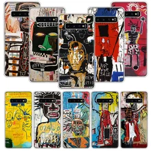 Мягкий чехол с изображением граффити Джинса Мишеля Basquiat для Samsung