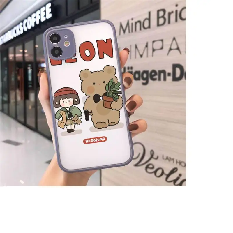 Cute anime girl snacks Phone Case For iPhone 12 11 Mini Pro XR XS Max 7 8 Plus X Matte transparent Gray Back Cover
Cute anime girl snacks Phone Case For iPhone 12 11 Mini Pro XR XS Max 7 8 Plus X Matte transparent Gray Back Cover