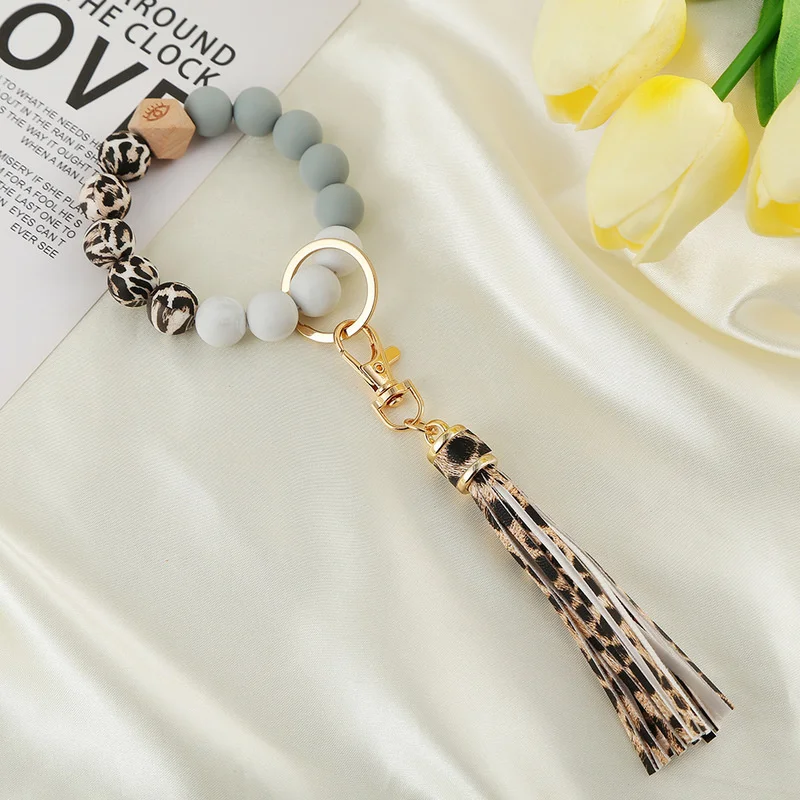 Silicone Beads Car Keychain Charms Keyring For Keys Accessories Tassel Keychain for Women Men Christmas Gift Wholesale Trend New
Silicone Beads Car Keychain Charms Keyring For Keys Accessories Tassel Keychain for Women Men Christmas Gift Wholesale Trend New