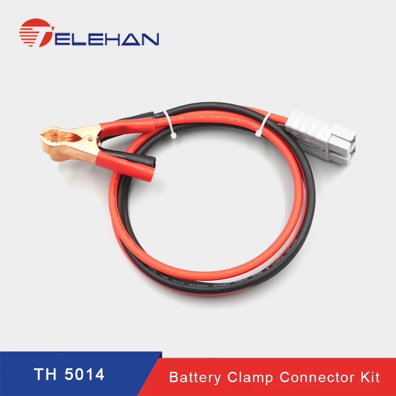 TELEHAN Anderson to battery clamp, Anderson to Alligator clip extension cord, anderson power pole, solar connector set 
TELEHAN Anderson to battery clamp, Anderson to Alligator clip extension cord, anderson power pole, solar connector set