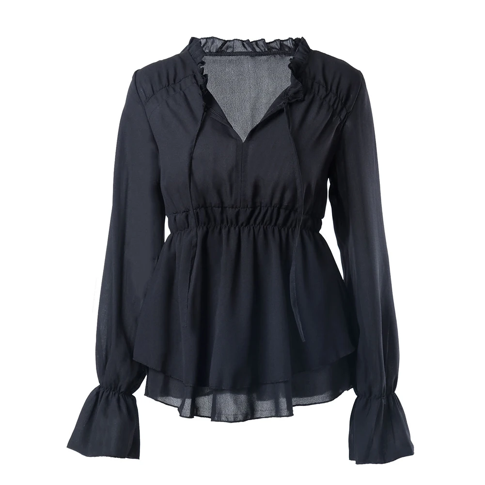 Crop Top Womens Solid Shirts Flare Long Sleeve Shirt Blouse Summer Casual Shirt Top Ladies Clothing S-XXL
Crop Top Womens Solid Shirts Flare Long Sleeve Shirt Blouse Summer Casual Shirt Top Ladies Clothing S-XXL