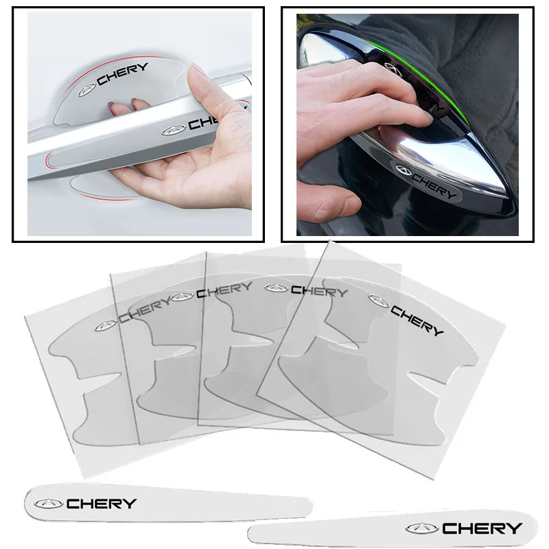 8pcs Transparent Car Handle Protective Film Car Stickers for Chery Fulwin QQ Tiggo 3 5 T11 A1 A3 A5 Amulet M11 Eastar Car Goods
8pcs Transparent Car Handle Protective Film Car Stickers for Chery Fulwin QQ Tiggo 3 5 T11 A1 A3 A5 Amulet M11 Eastar Car Goods