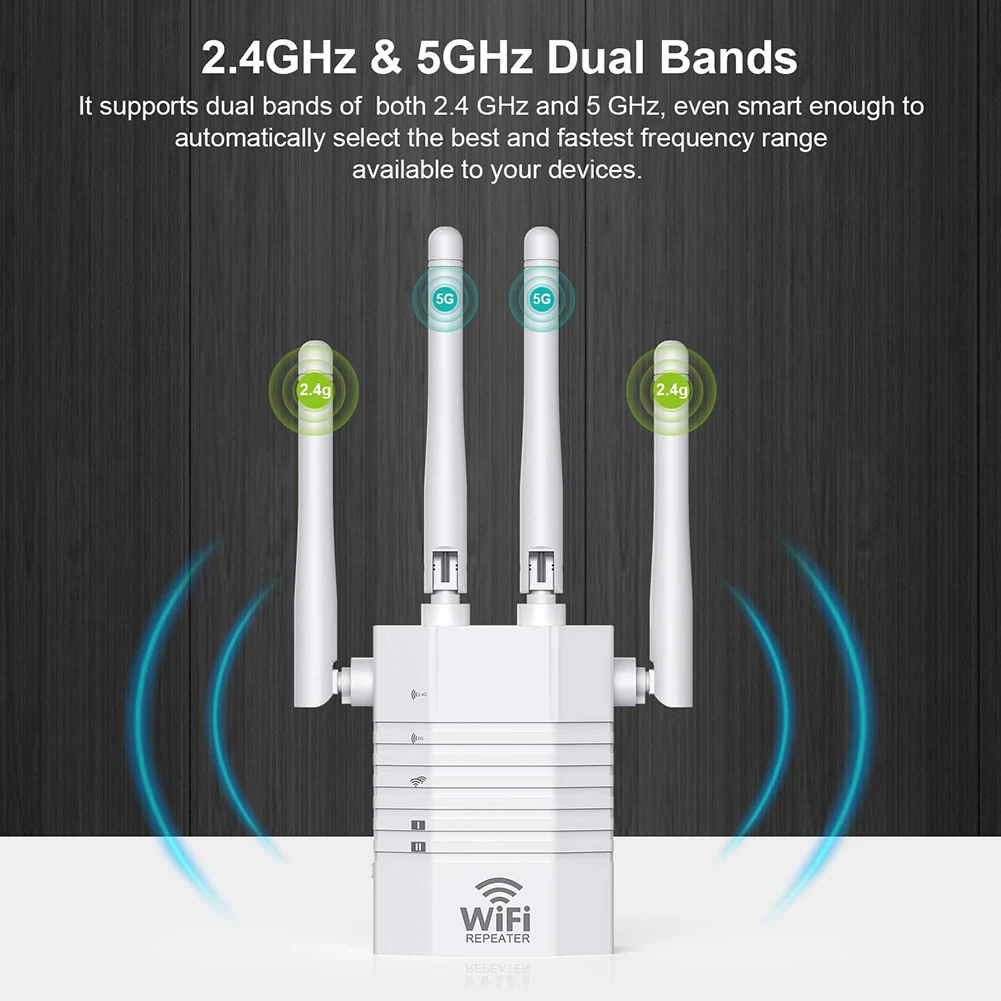Двухдиапазонный Wi-Fi усилитель диапазона расширитель Беспроводной WD-R1205U 1200 м Wi-Fi AP штепсельная вилка британского стандарта для домашнего ко...
Двухдиапазонный Wi-Fi усилитель диапазона расширитель Беспроводной WD-R1205U 1200 м Wi-Fi AP штепсельная вилка британского стандарта для домашнего ко...