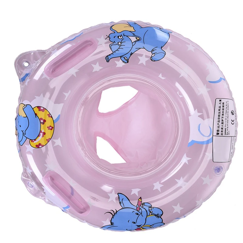 

Summer Security Inflatable Baby Swimming Ring Circle Kids With Cushions Floating Aid Cute Patterns Pool Float Swim Rings