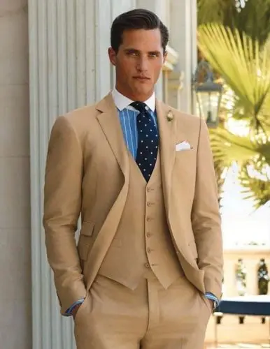 Khaki Notch Lapel Men Suits Formal Office Business Tuxedos Custume Homme Fashion Blazer Slim(Jacket+Pant+Tie+Vest+Handkerchiefs)
Khaki Notch Lapel Men Suits Formal Office Business Tuxedos Custume Homme Fashion Blazer Slim(Jacket+Pant+Tie+Vest+Handkerchiefs)