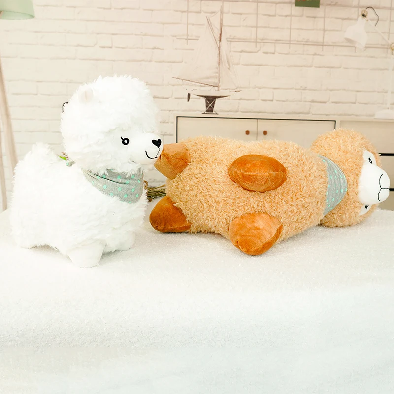 Cartoon Scarf Couple Alpaca Plush Soft Plush Alpacasso Alpaca Dolls Stuffed Animal Toy Gifts for Girls Home Decoration
Cartoon Scarf Couple Alpaca Plush Soft Plush Alpacasso Alpaca Dolls Stuffed Animal Toy Gifts for Girls Home Decoration