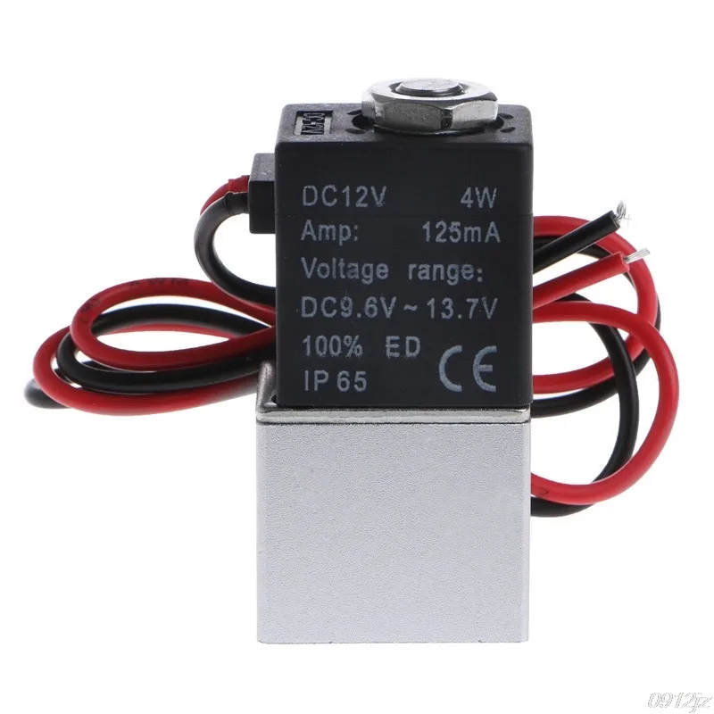 2V025-06 2V025-08 электромагнитный клапан 1/4 дюйма 1/8 2-ходовые нормально закрытые