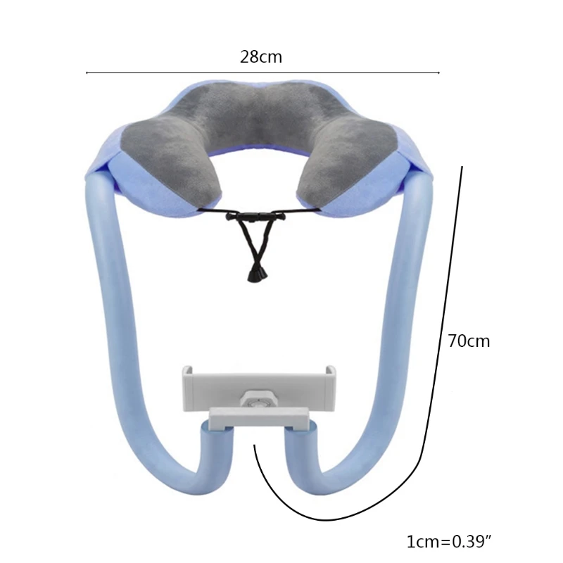 Hanging neck stand,mobile phone stand protect the neck hanging neck plush pillow
Hanging neck stand,mobile phone stand protect the neck hanging neck plush pillow