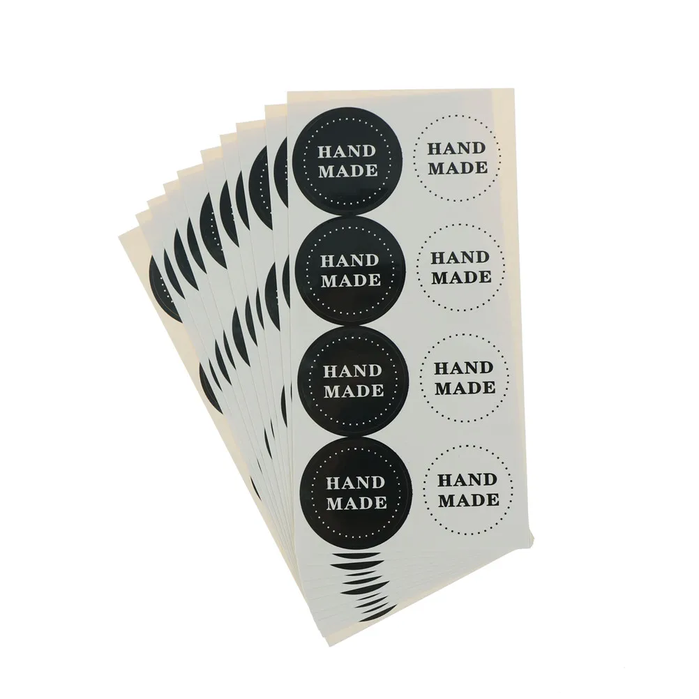 80pcs/set Dia 4cm Round Handmade White and Black Paper Sticker for Handmade Product DIY Paper Label Gift Seal Sticker
80pcs/set Dia 4cm Round Handmade White and Black Paper Sticker for Handmade Product DIY Paper Label Gift Seal Sticker