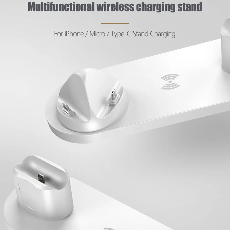 10W 3in1 Wireless Charger Stand Dock for iPhone 11 Pro Xs X Wireless Fast Charging Station for Airpods Pro 2 Apple Watch 5 4 3
10W 3in1 Wireless Charger Stand Dock for iPhone 11 Pro Xs X Wireless Fast Charging Station for Airpods Pro 2 Apple Watch 5 4 3