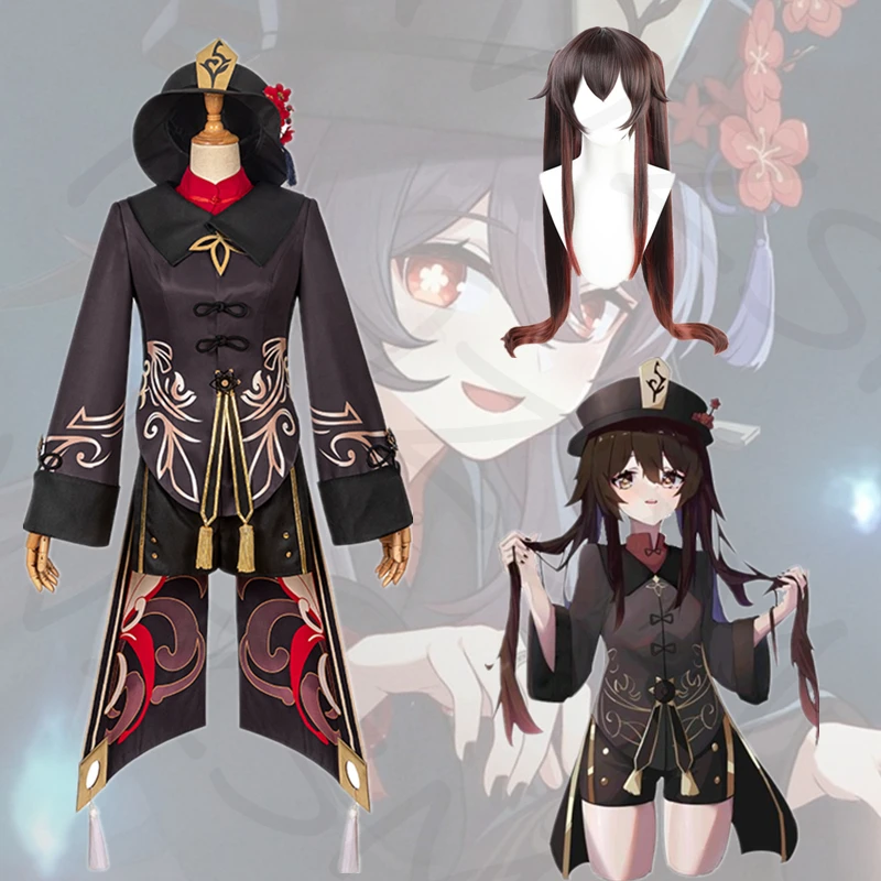 Anime Genshin Impact Hutao Cosplay Costume Game Suit Uniform Hu Tao Halloween Costumes For Women Wig Suit
Anime Genshin Impact Hutao Cosplay Costume Game Suit Uniform Hu Tao Halloween Costumes For Women Wig Suit